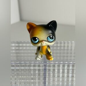 Vintage Littlest Pet Shop Calico Cat Toy